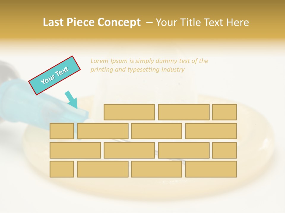 Injection Medicine Safe Sex PowerPoint Template