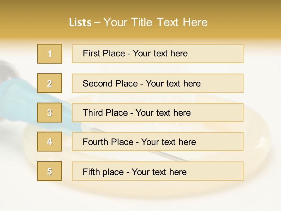 Injection Medicine Safe Sex PowerPoint Template