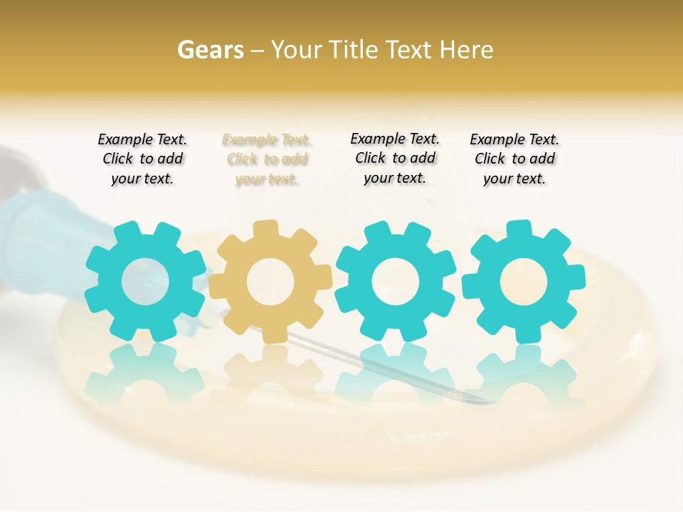 Injection Medicine Safe Sex PowerPoint Template