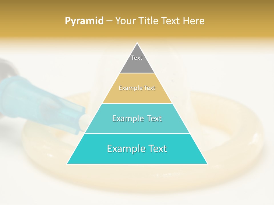 Injection Medicine Safe Sex PowerPoint Template