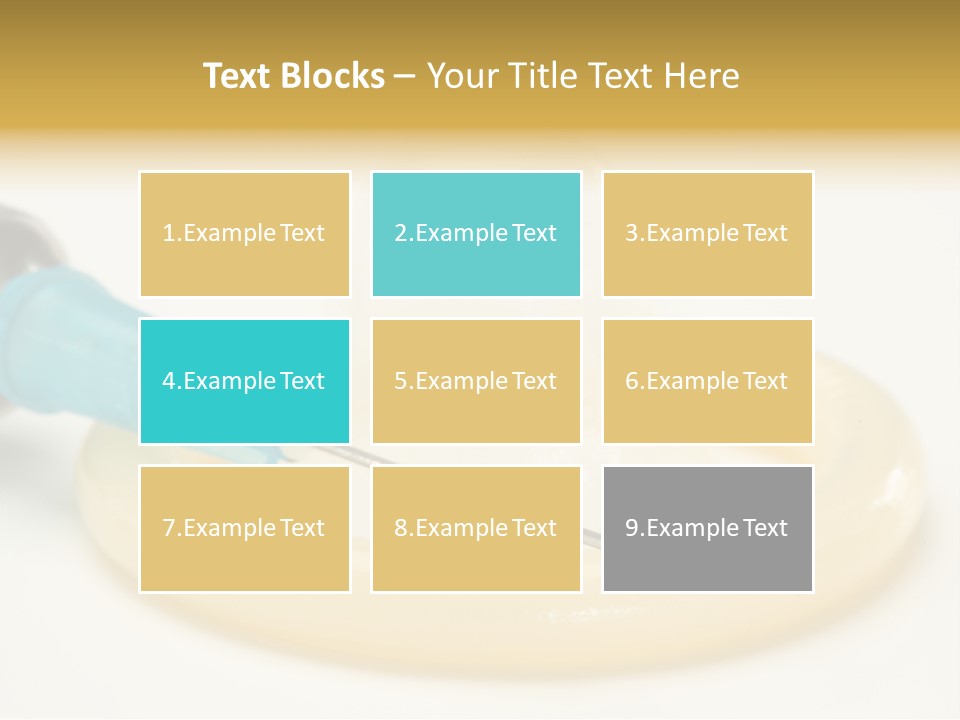 Injection Medicine Safe Sex PowerPoint Template