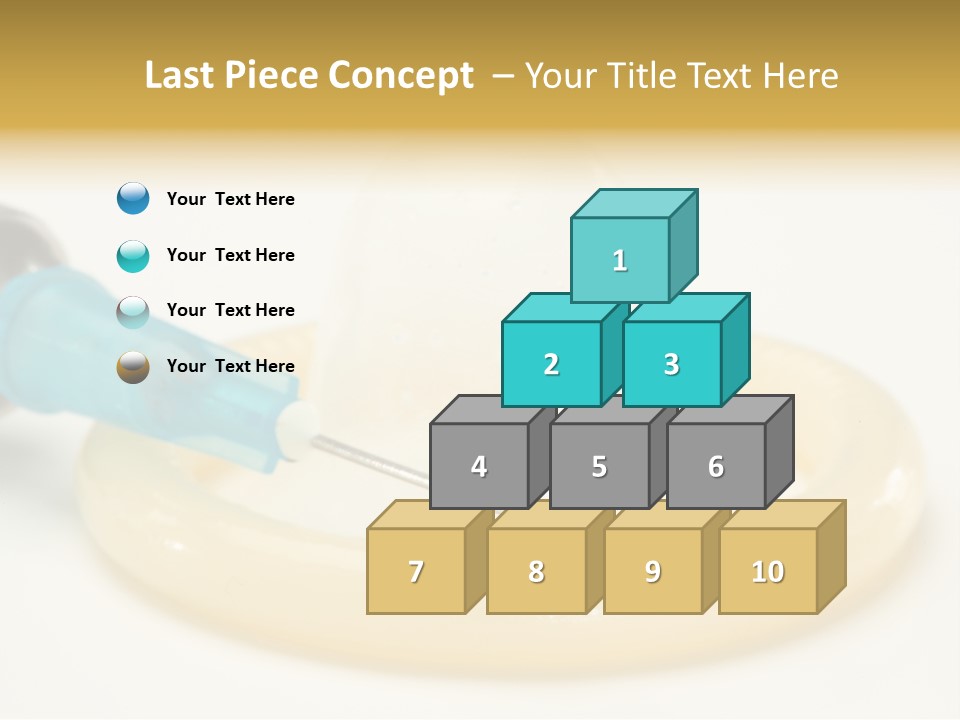 Injection Medicine Safe Sex PowerPoint Template