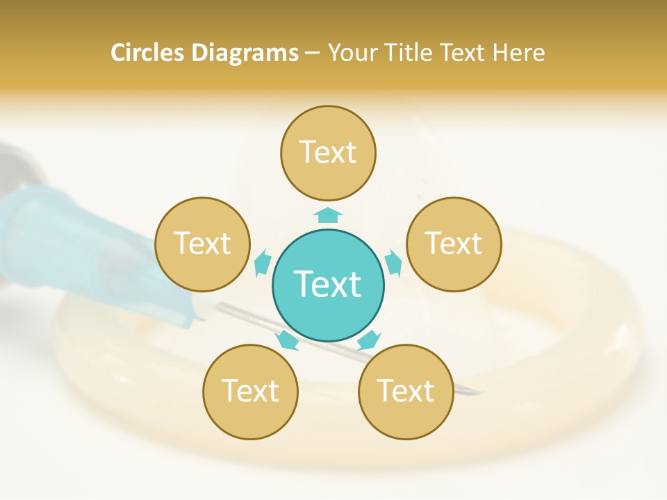 Injection Medicine Safe Sex PowerPoint Template