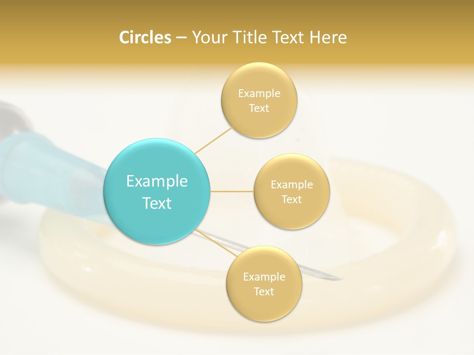 Injection Medicine Safe Sex PowerPoint Template