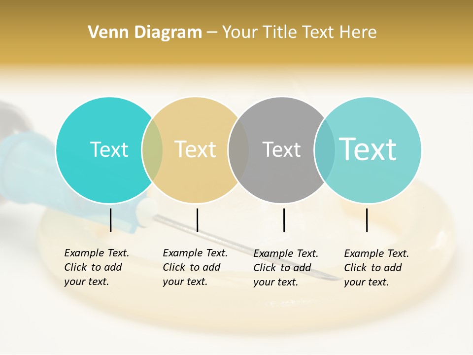 Injection Medicine Safe Sex PowerPoint Template