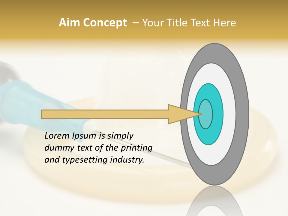 Injection Medicine Safe Sex PowerPoint Template