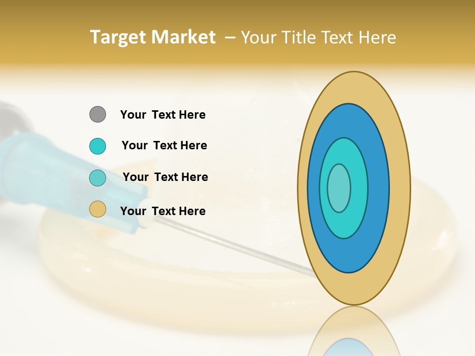 Injection Medicine Safe Sex PowerPoint Template