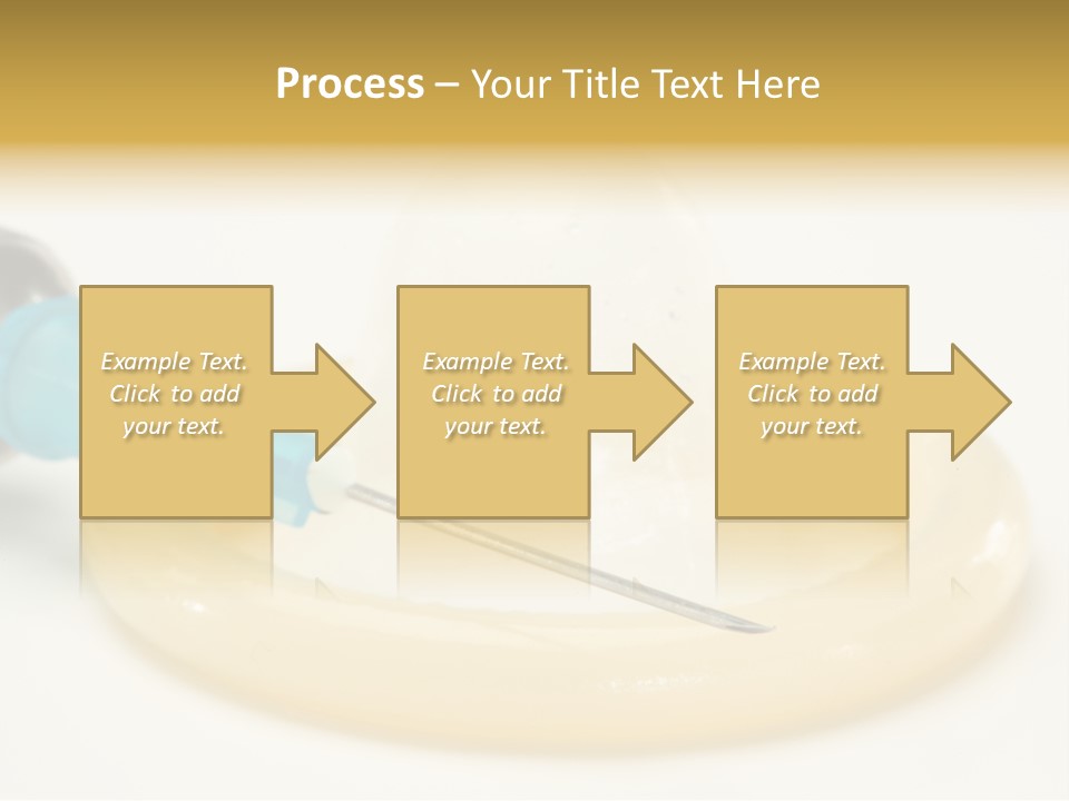 Injection Medicine Safe Sex PowerPoint Template