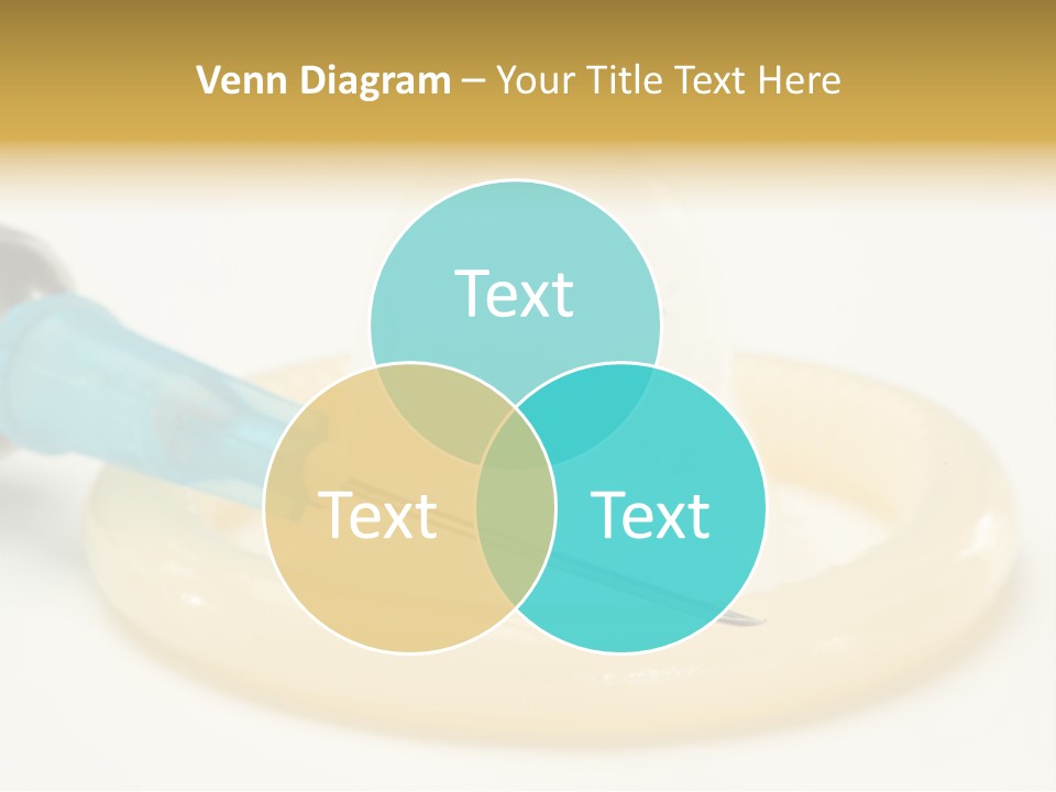 Injection Medicine Safe Sex PowerPoint Template