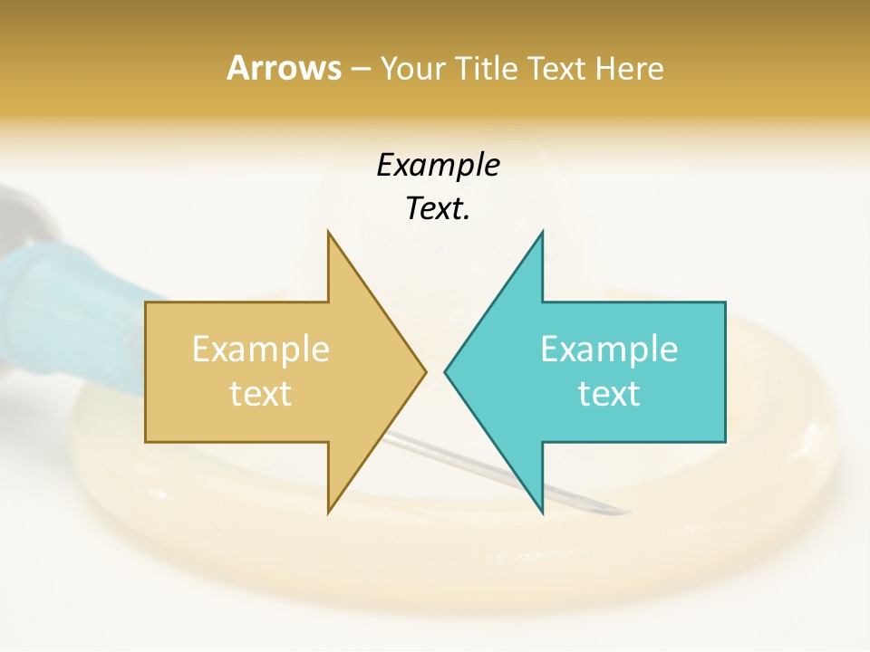 Injection Medicine Safe Sex PowerPoint Template