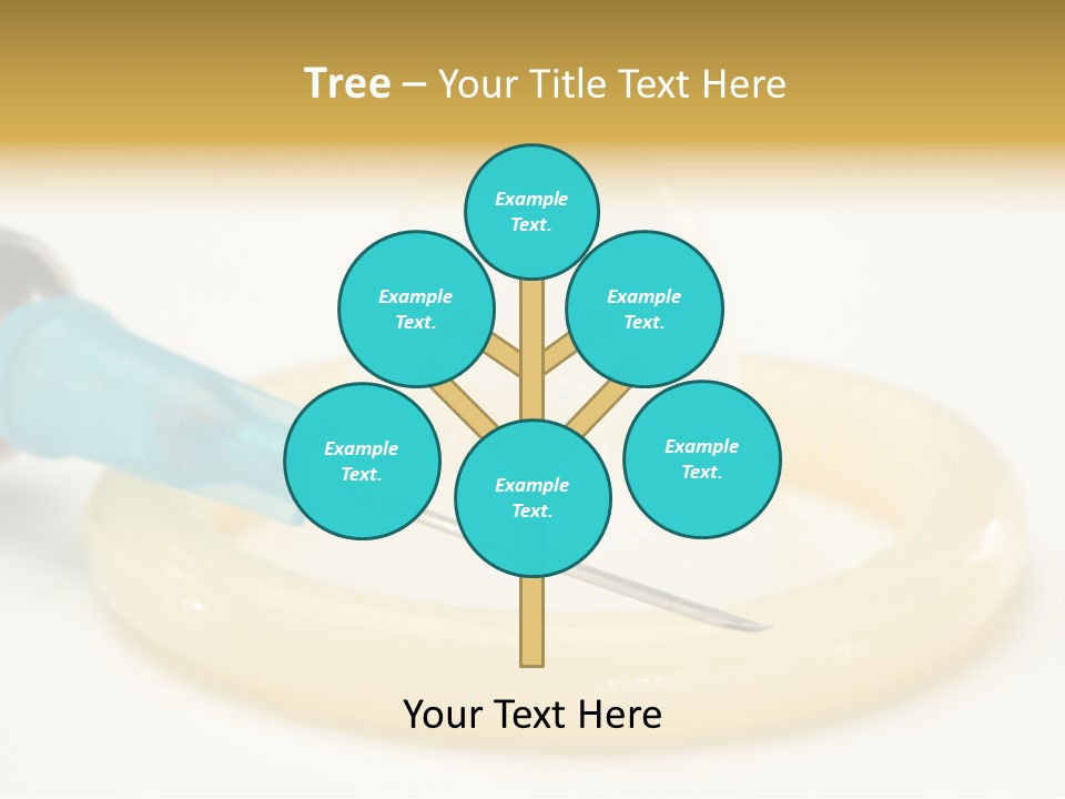 Injection Medicine Safe Sex PowerPoint Template