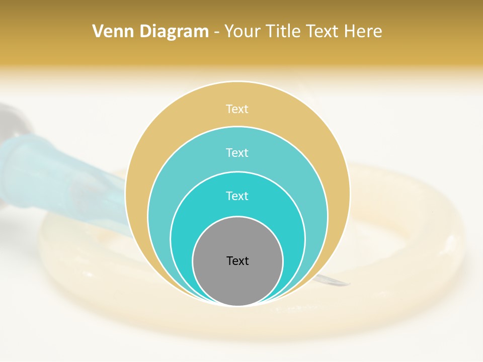 Injection Medicine Safe Sex PowerPoint Template