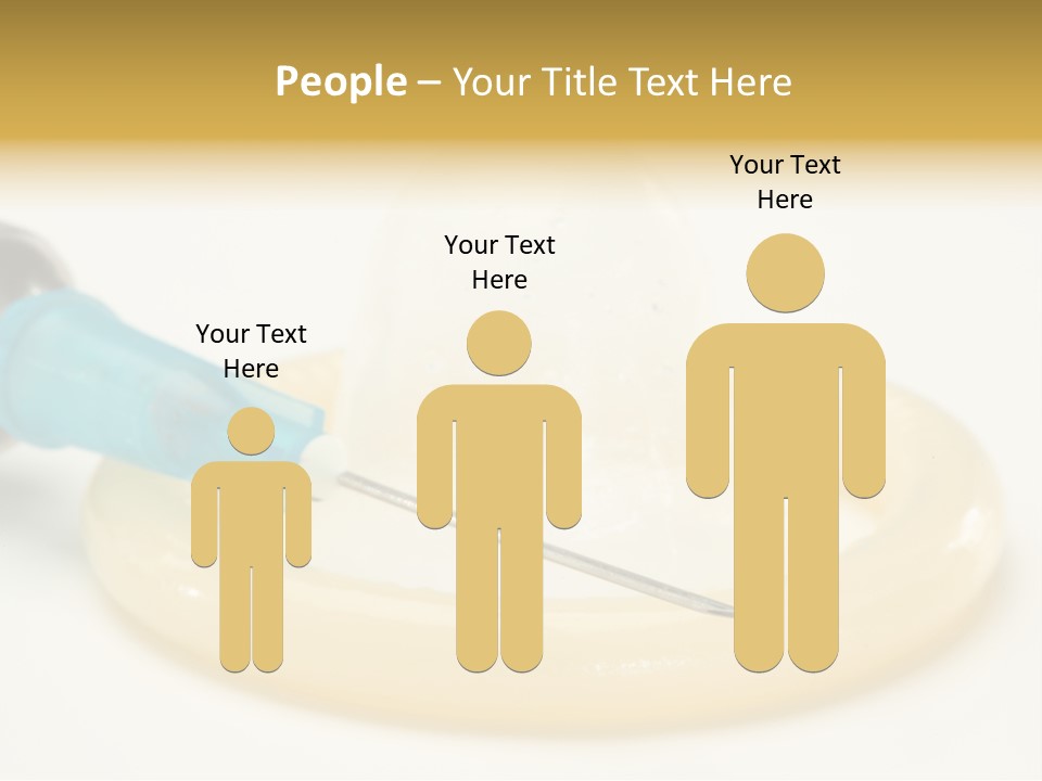 Injection Medicine Safe Sex PowerPoint Template