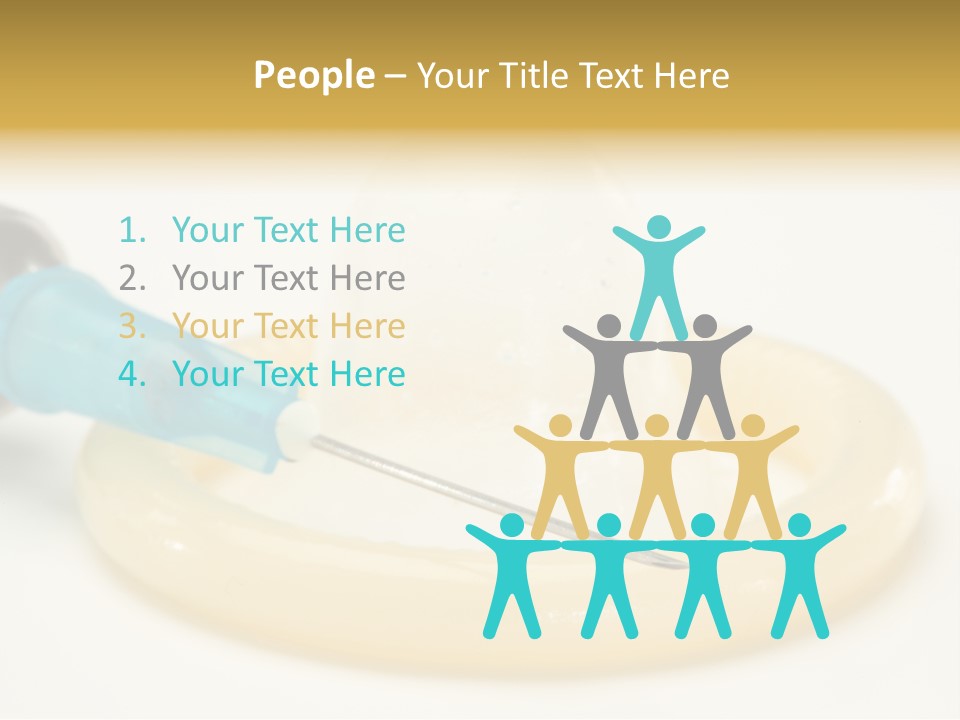 Injection Medicine Safe Sex PowerPoint Template