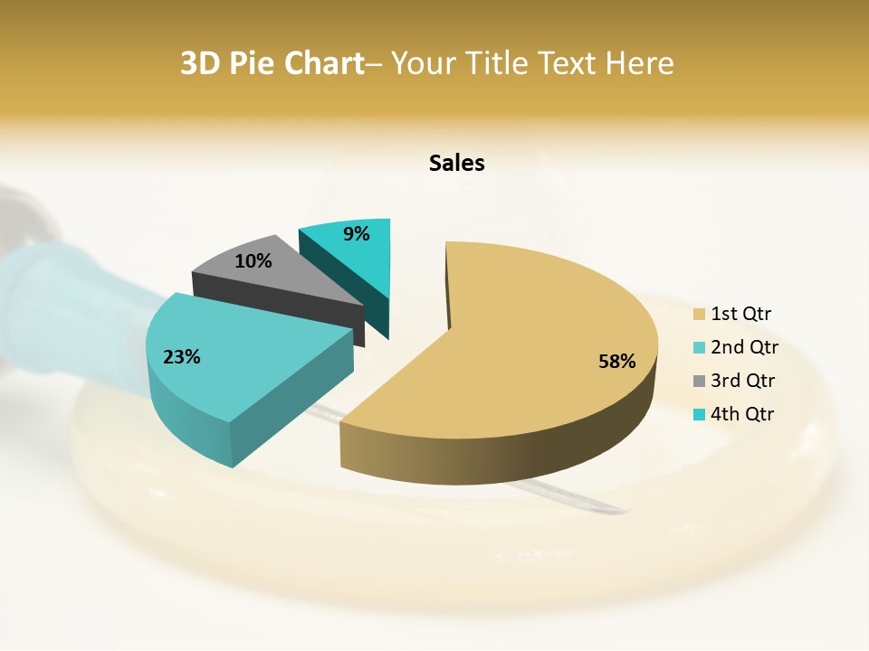 Injection Medicine Safe Sex PowerPoint Template