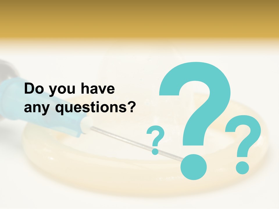 Injection Medicine Safe Sex PowerPoint Template