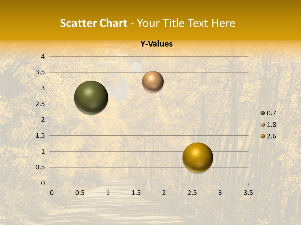 Blue Sky Yellow High Mountain PowerPoint Template