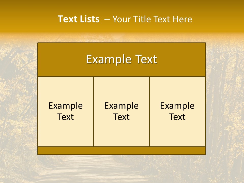 Blue Sky Yellow High Mountain PowerPoint Template