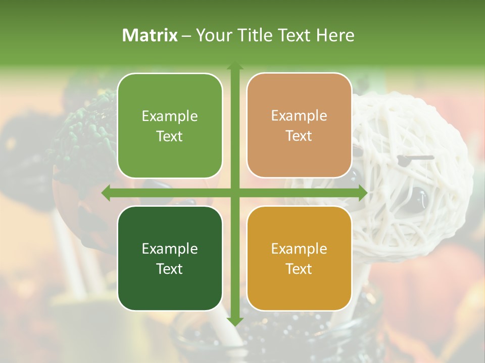 Nutrition Stick Scary PowerPoint Template