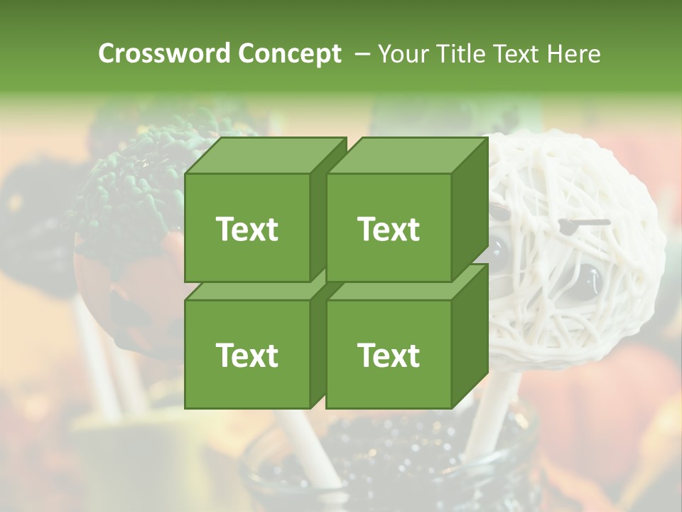 Nutrition Stick Scary PowerPoint Template