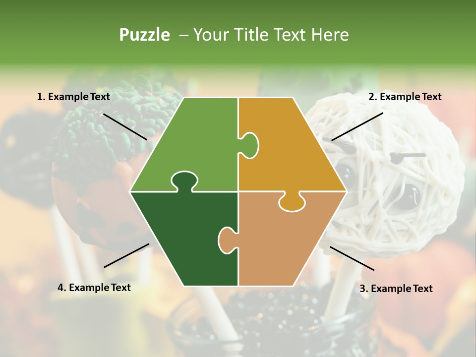 Nutrition Stick Scary PowerPoint Template
