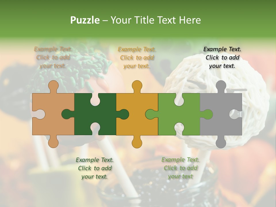 Nutrition Stick Scary PowerPoint Template
