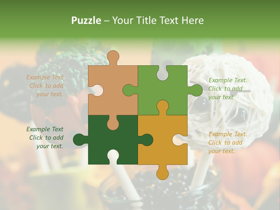 Nutrition Stick Scary PowerPoint Template