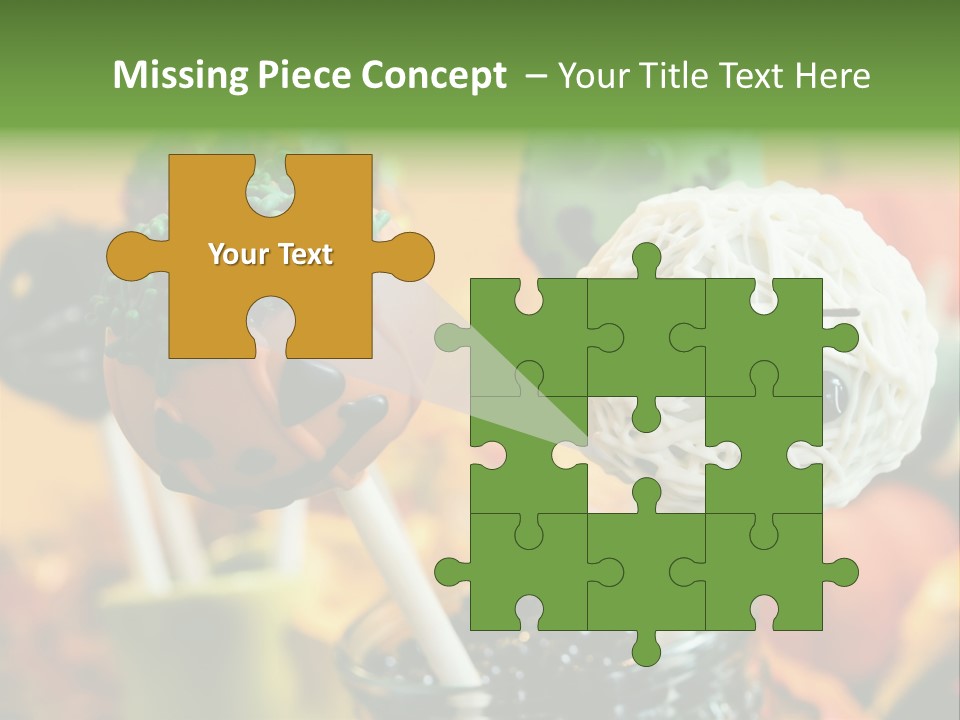 Nutrition Stick Scary PowerPoint Template