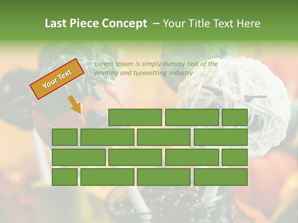 Nutrition Stick Scary PowerPoint Template
