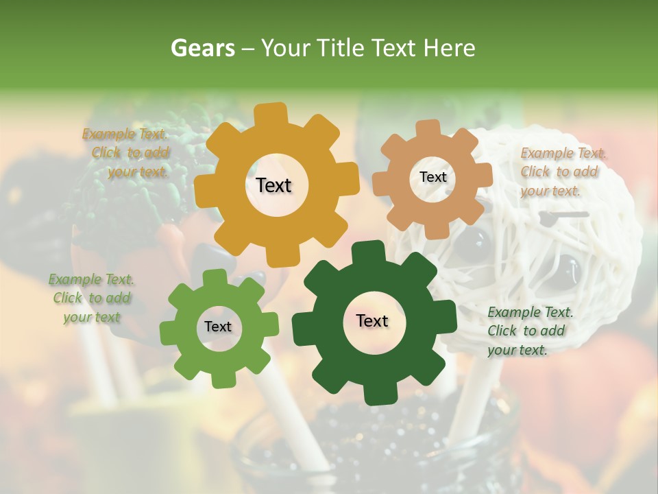 Nutrition Stick Scary PowerPoint Template