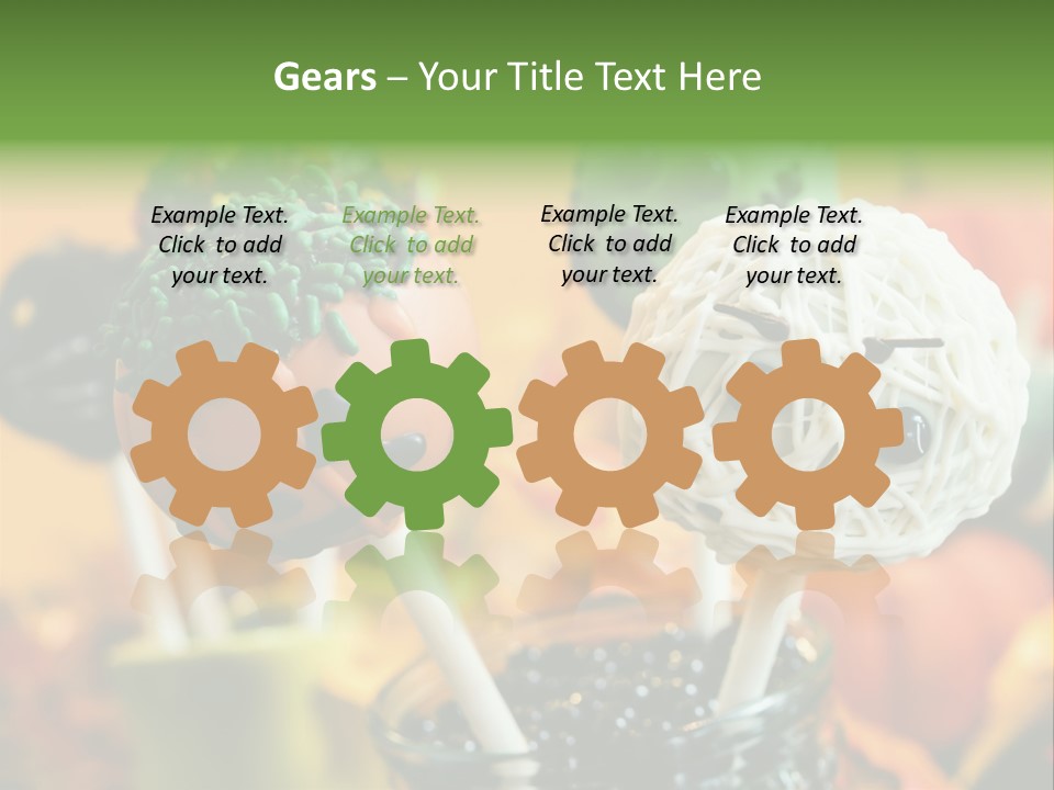 Nutrition Stick Scary PowerPoint Template