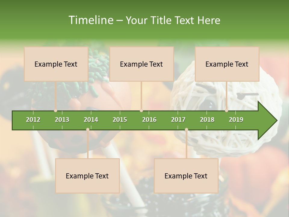 Nutrition Stick Scary PowerPoint Template