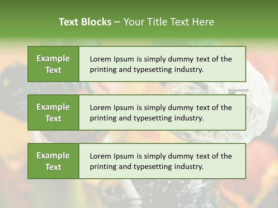 Nutrition Stick Scary PowerPoint Template