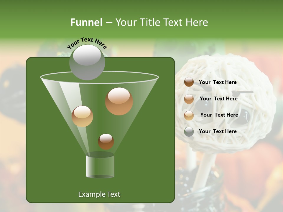 Nutrition Stick Scary PowerPoint Template