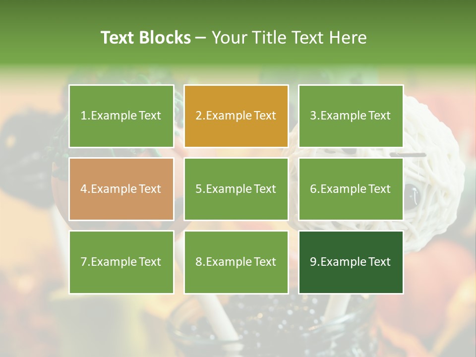 Nutrition Stick Scary PowerPoint Template