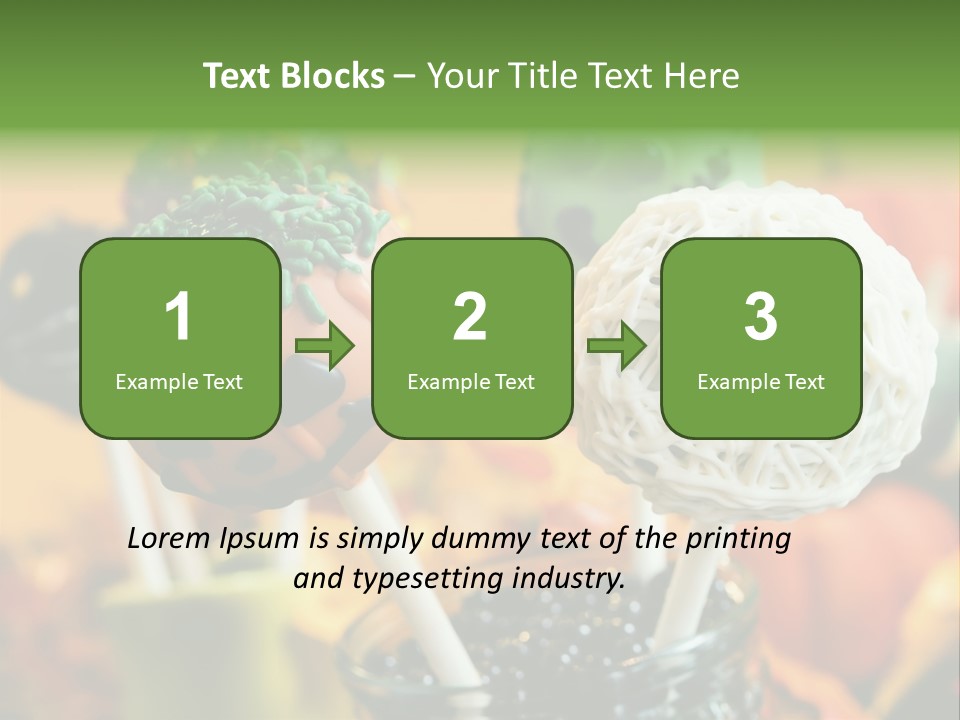 Nutrition Stick Scary PowerPoint Template