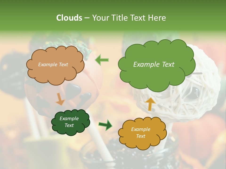 Nutrition Stick Scary PowerPoint Template
