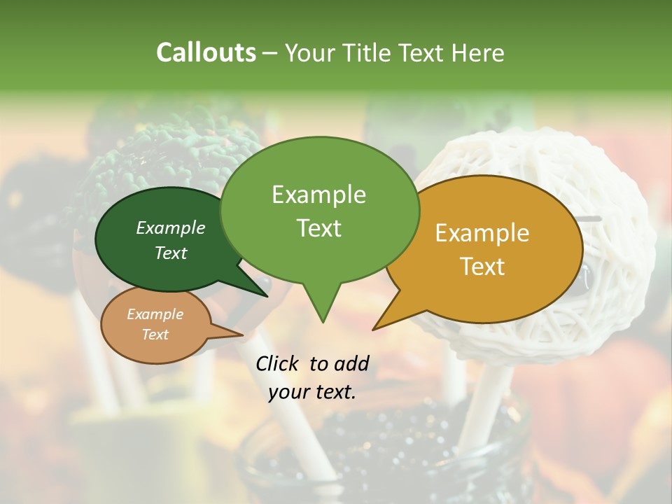 Nutrition Stick Scary PowerPoint Template