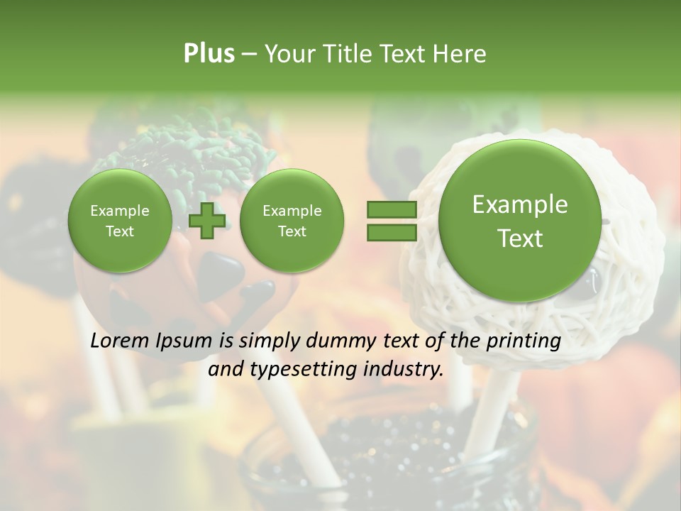 Nutrition Stick Scary PowerPoint Template