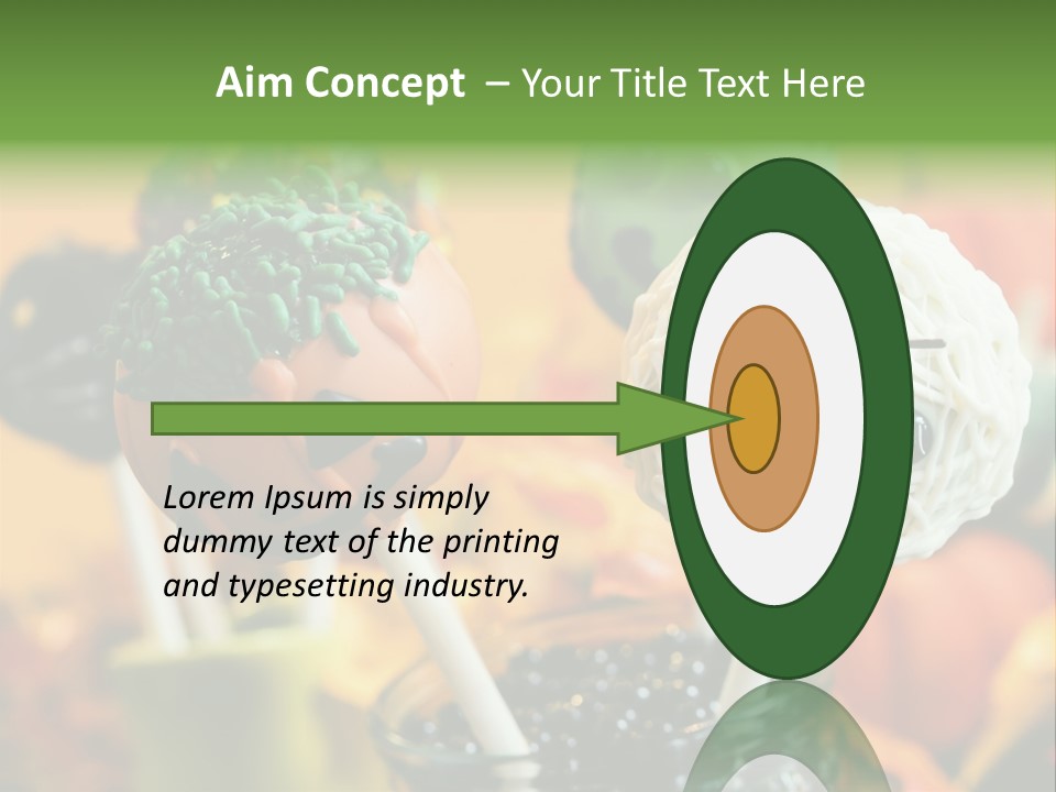 Nutrition Stick Scary PowerPoint Template