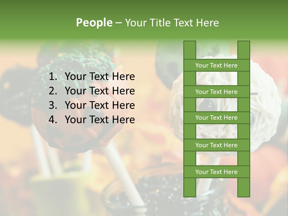Nutrition Stick Scary PowerPoint Template