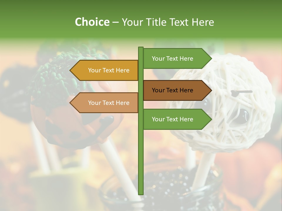 Nutrition Stick Scary PowerPoint Template