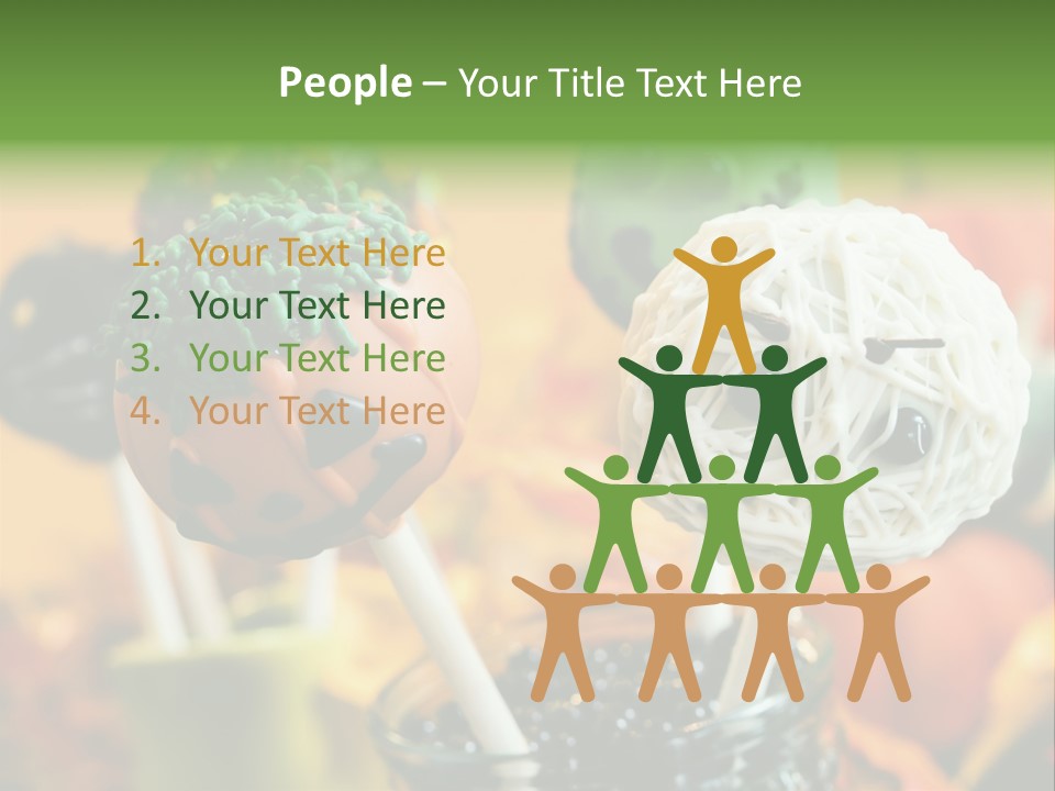 Nutrition Stick Scary PowerPoint Template
