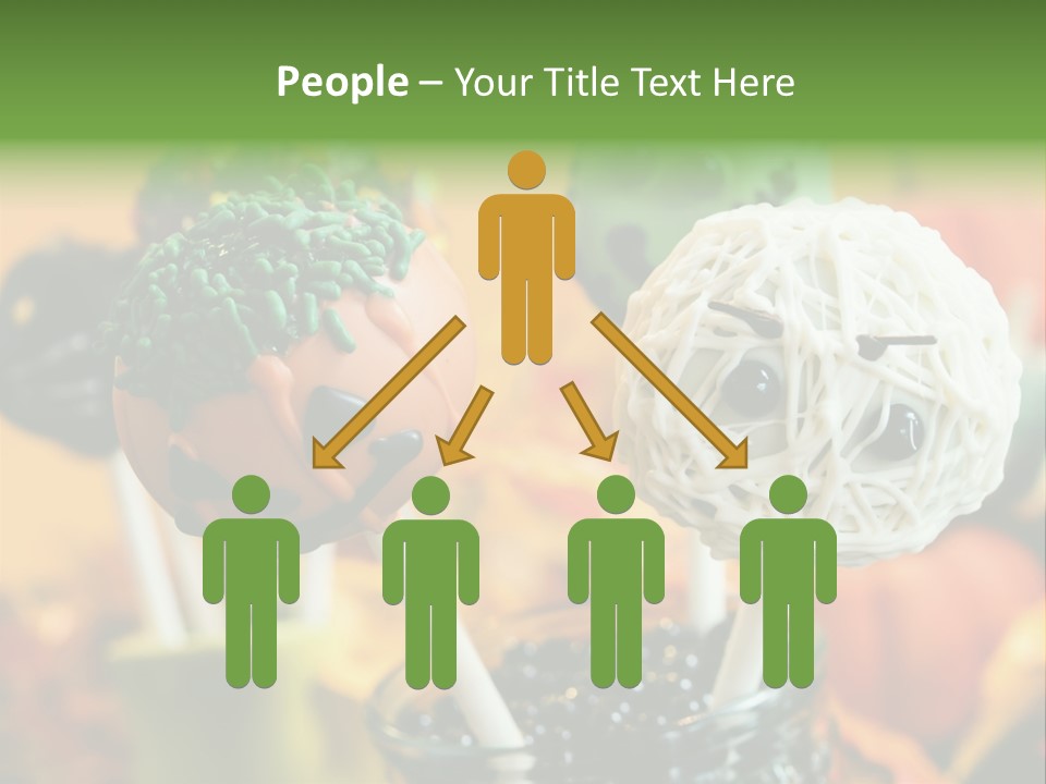 Nutrition Stick Scary PowerPoint Template
