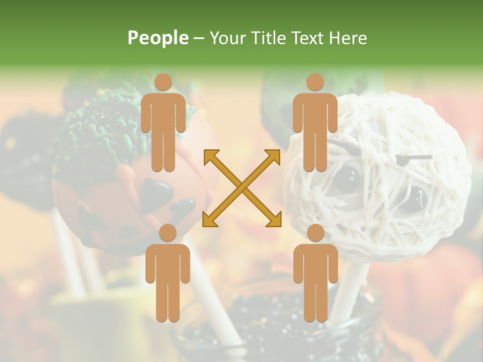 Nutrition Stick Scary PowerPoint Template