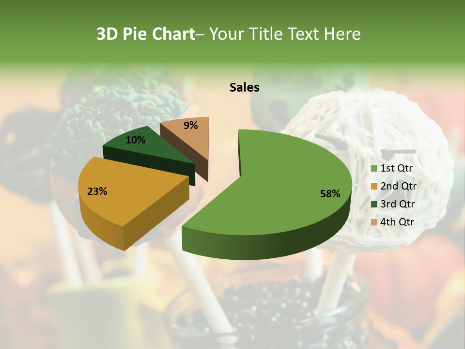 Nutrition Stick Scary PowerPoint Template