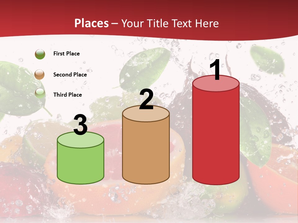 Nutritious Fitness Lime PowerPoint Template