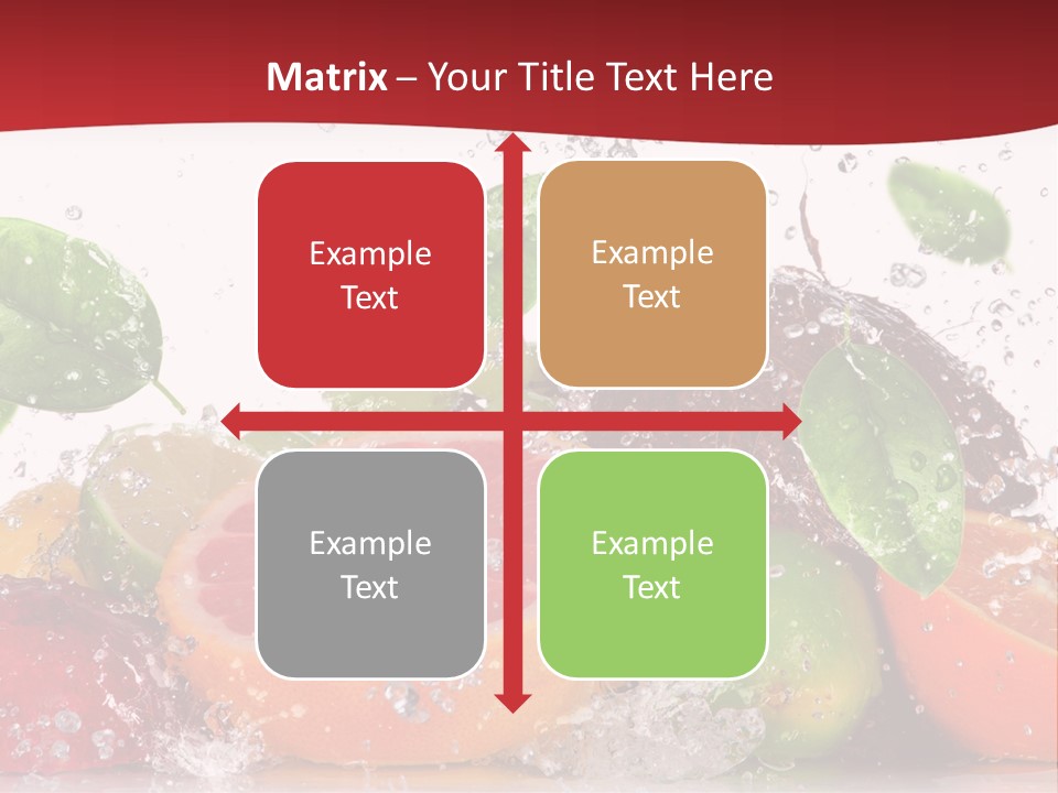 Nutritious Fitness Lime PowerPoint Template