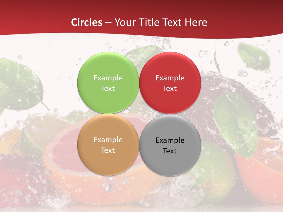 Nutritious Fitness Lime PowerPoint Template