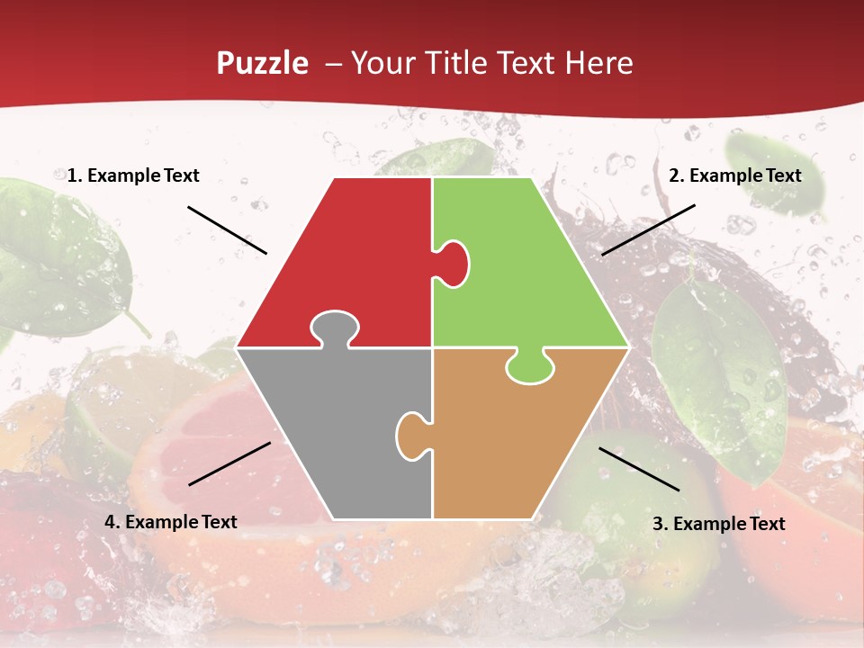 Nutritious Fitness Lime PowerPoint Template